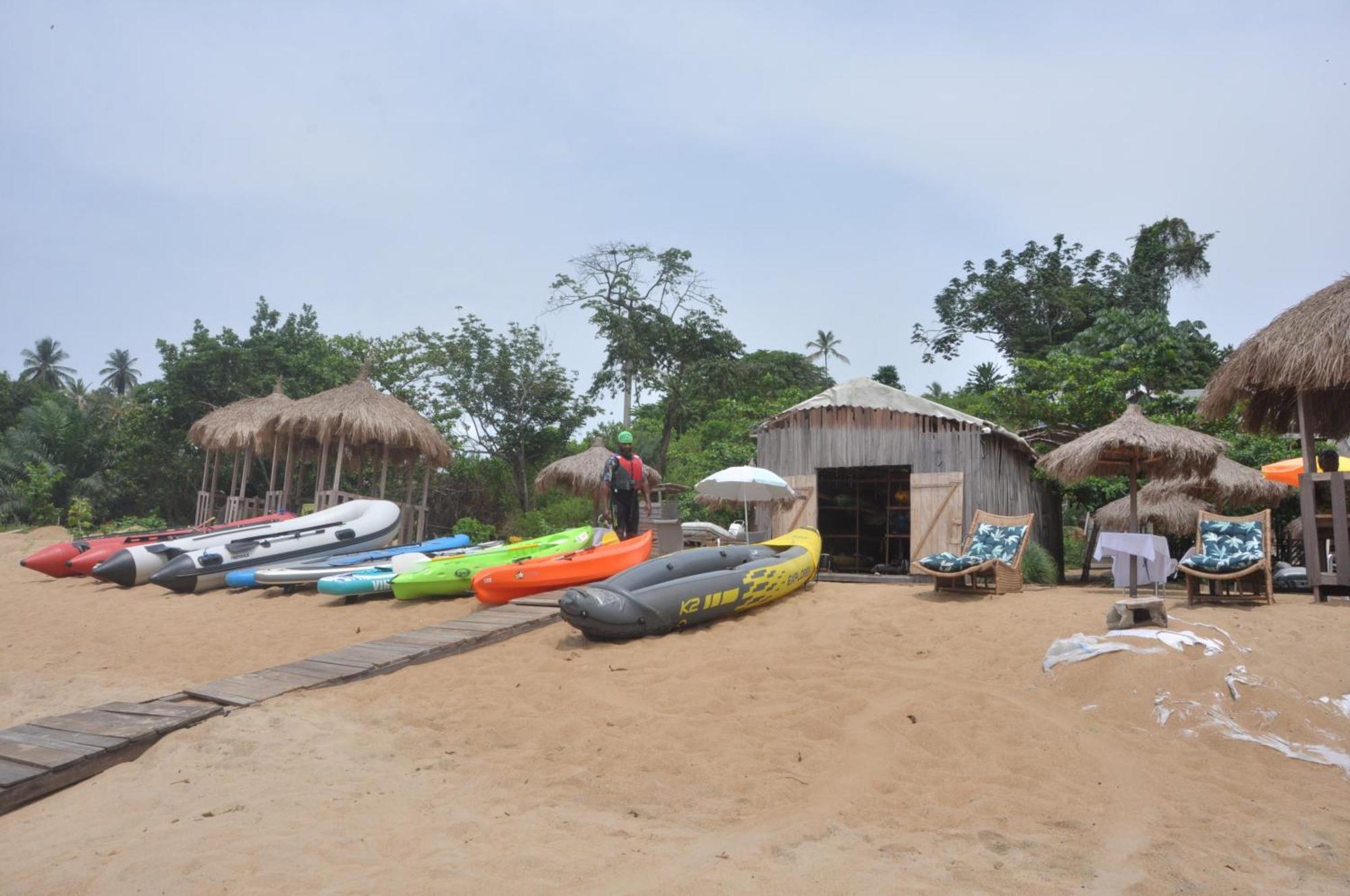 Kribi-Lodge Exterior foto